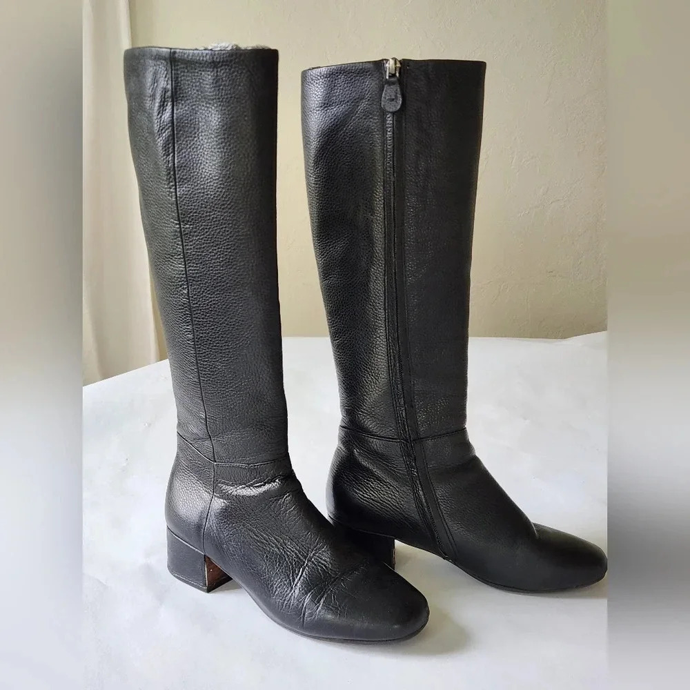 || GENTLE SOULS || Ella tall black boots